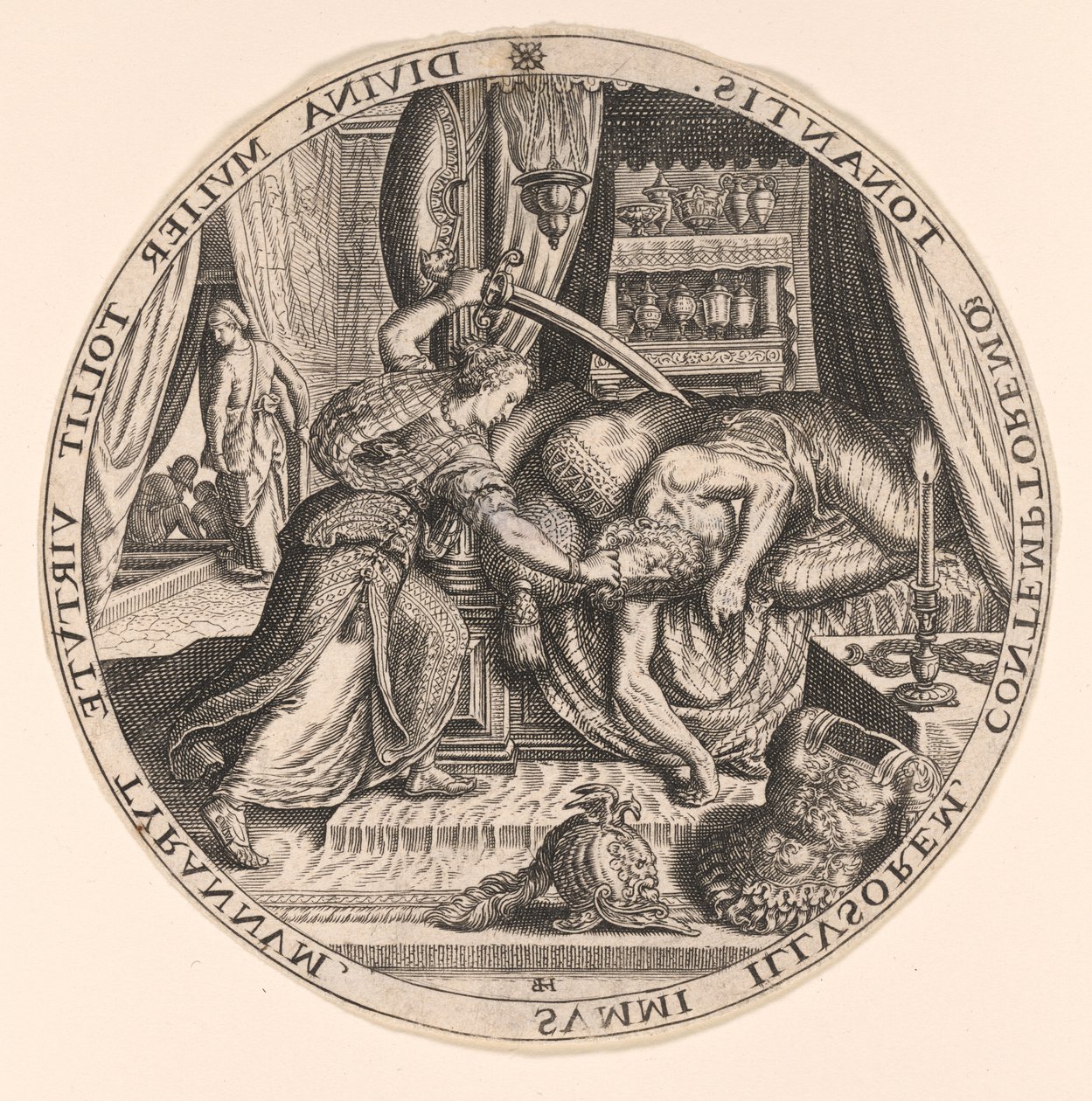 Judite e Holofernes de Johann Theodor de Bry