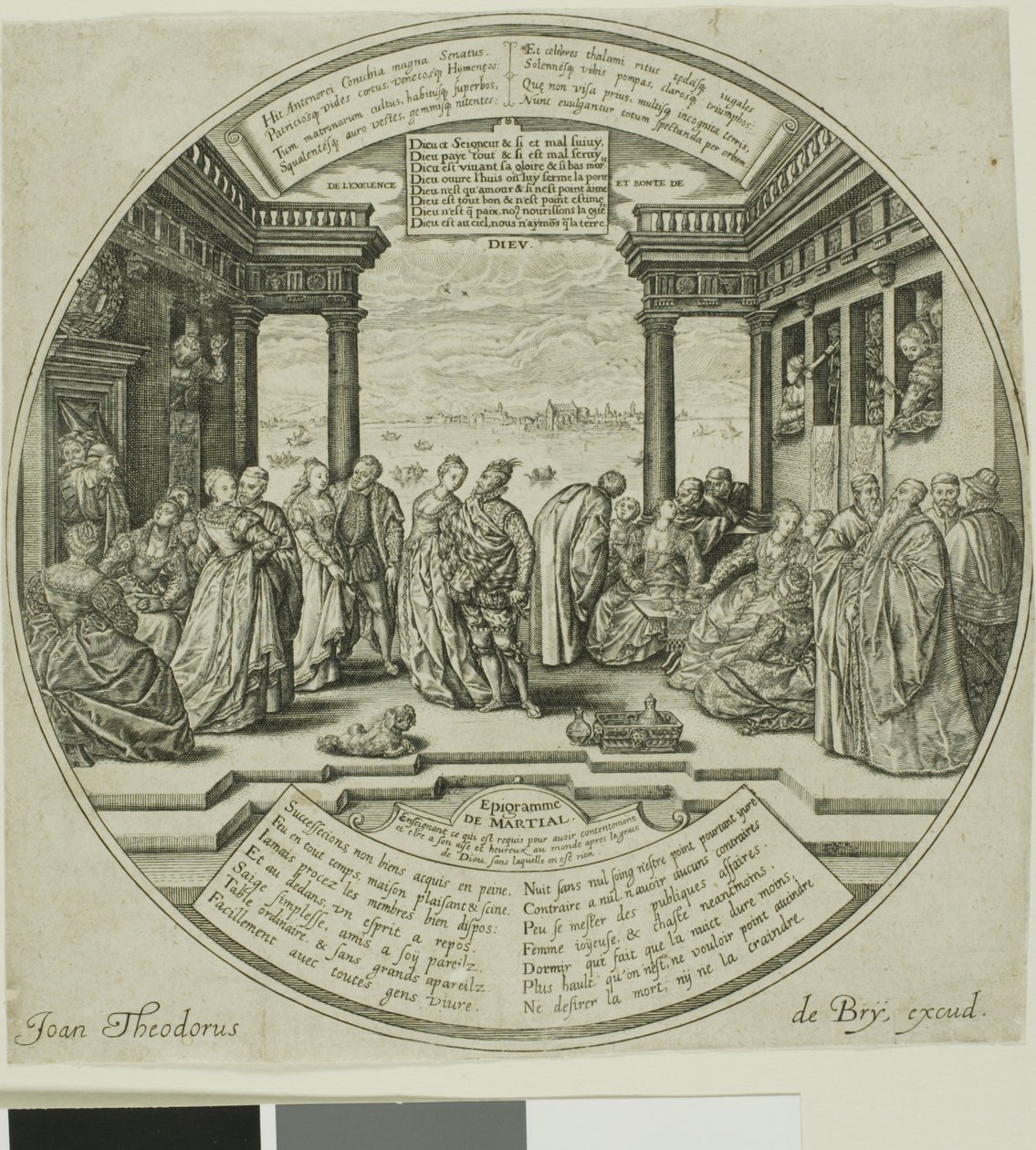 O casamento veneziano de Johann Theodor de Bry