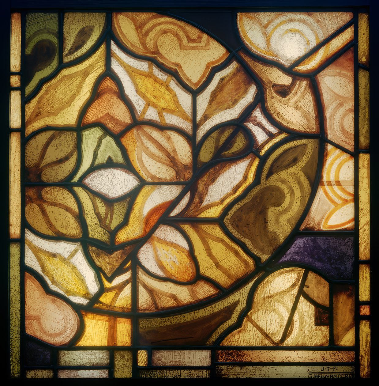 Ornamentfenster de Johan Thorn Prikker