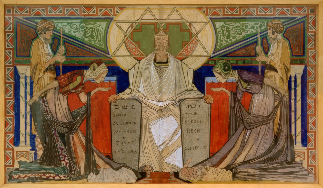Julgamento de Salomão de Johan Thorn Prikker