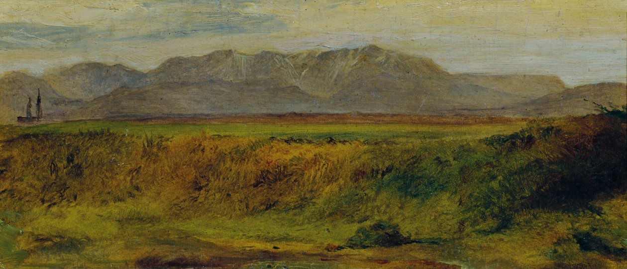 Paisagem com Maciço de Rax de Johann  Till der Jüngere