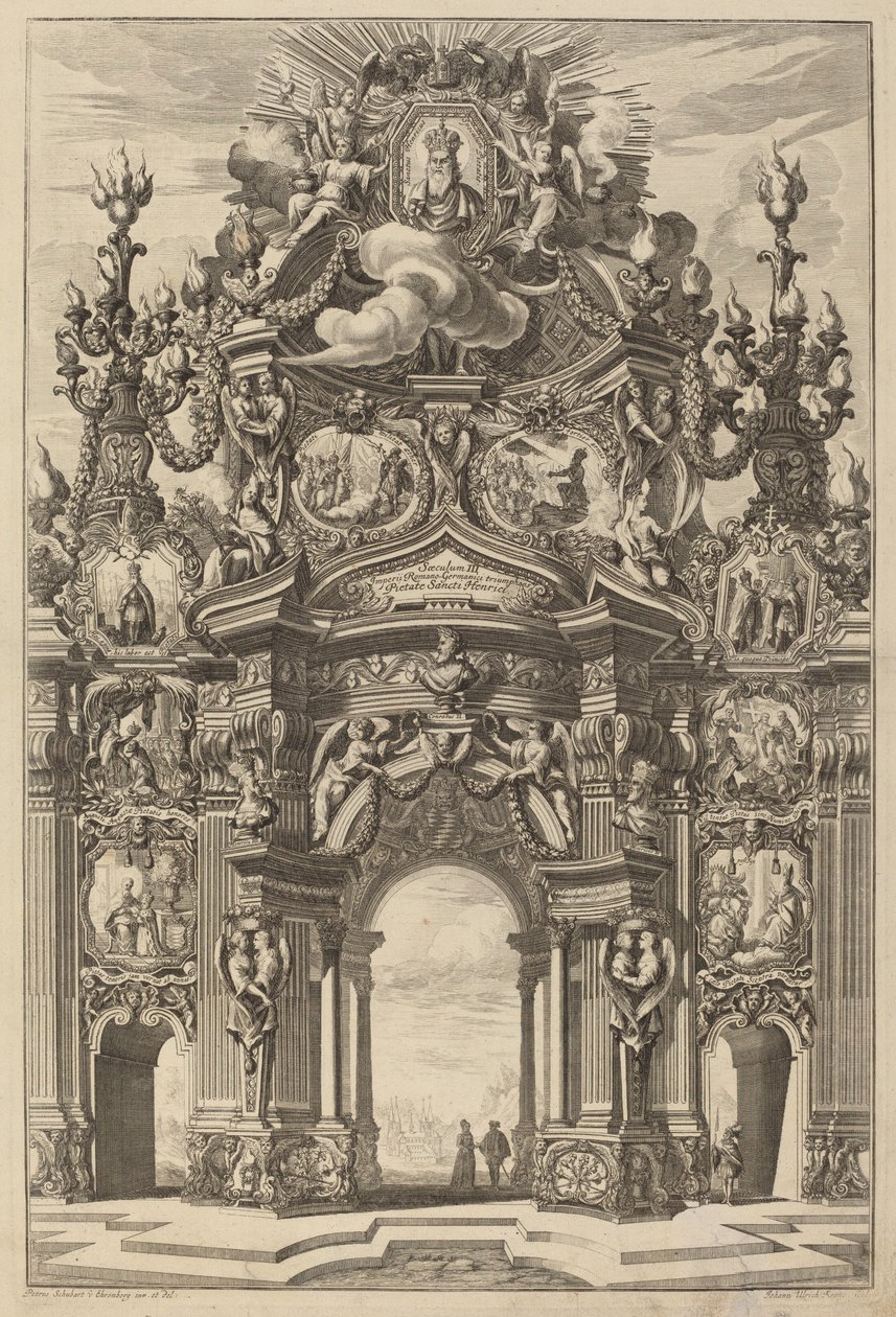 Arco do Triunfo para Henrique II de Johann Ulrich Kraus, after Peter Schubert von Ehrenberg