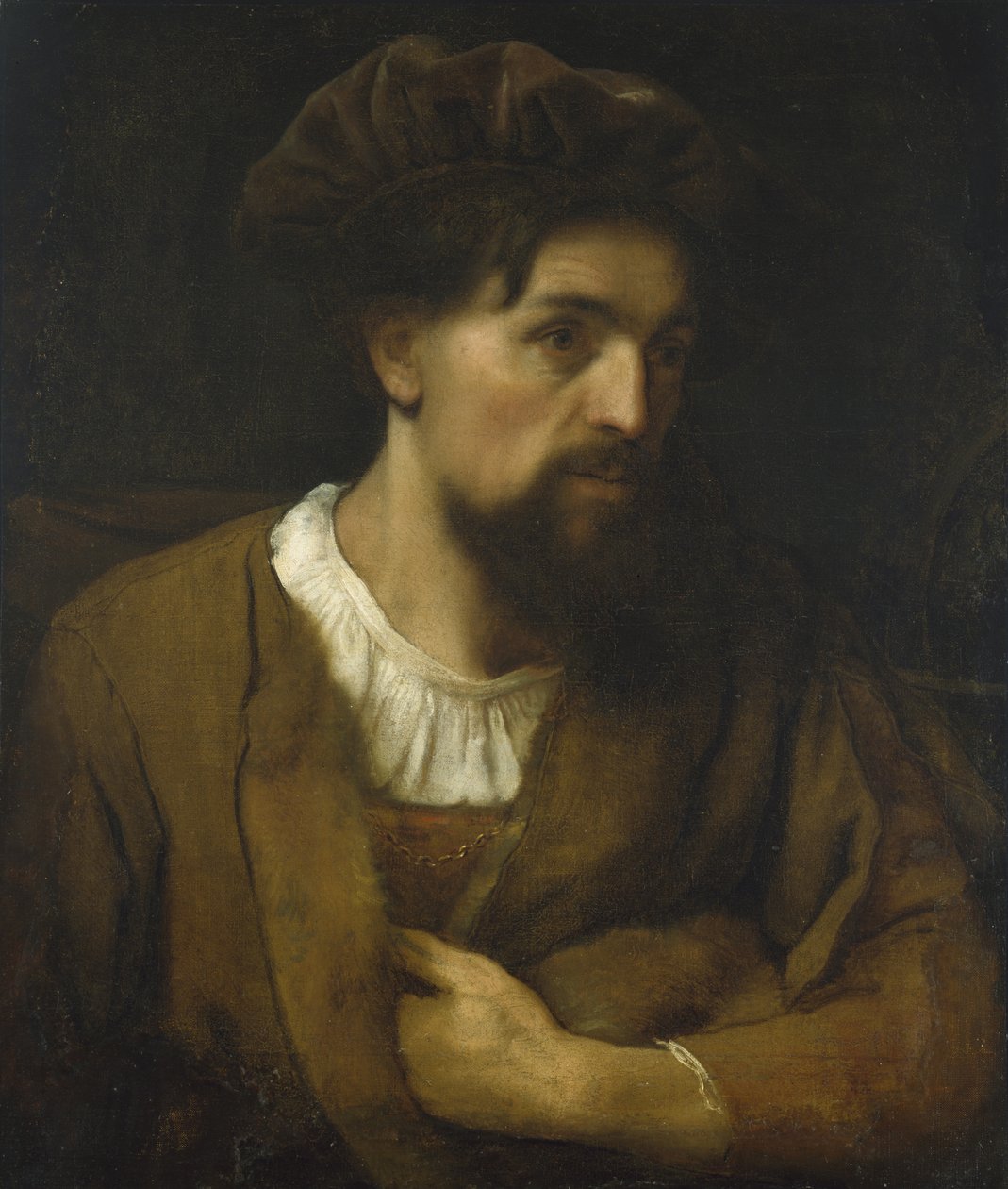 Retrato de um filósofo (óleo sobre tela) de Johann Ulrich Mayr