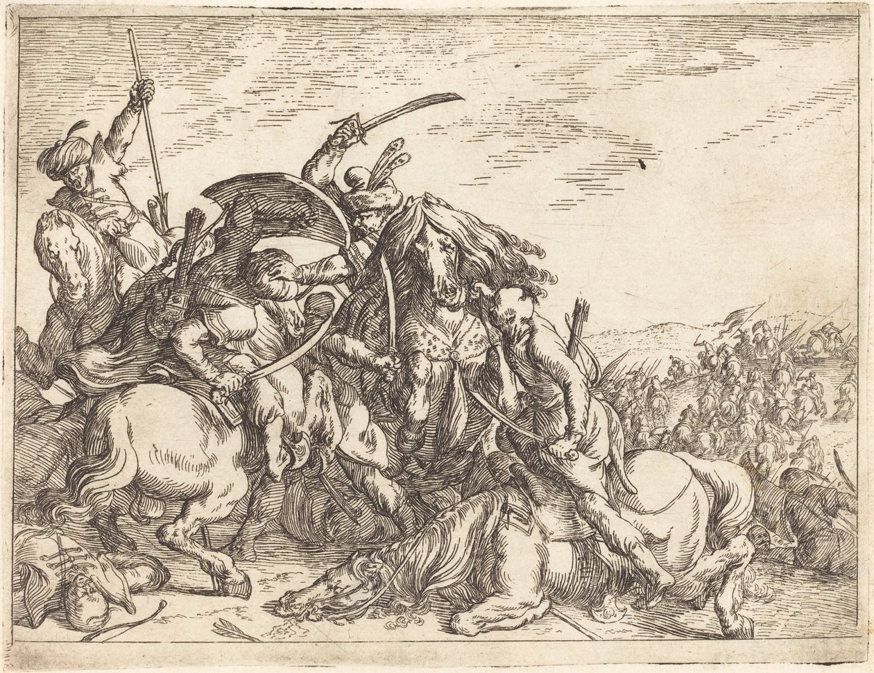 Capricci di varie battaglie, 1635. de Johann Wilhelm Baur