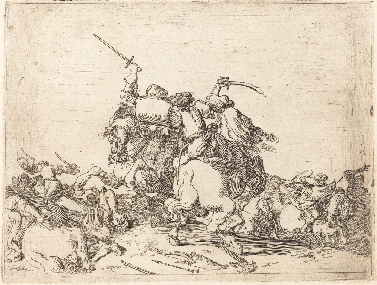 Capricci di varie battaglie, 1635. de Johann Wilhelm Baur