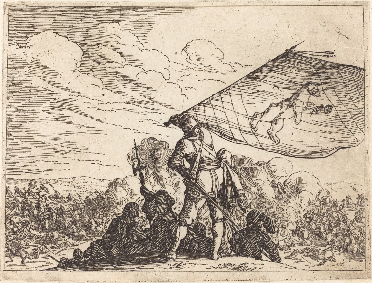 Caprichos de várias batalhas, 1635. de Johann Wilhelm Baur