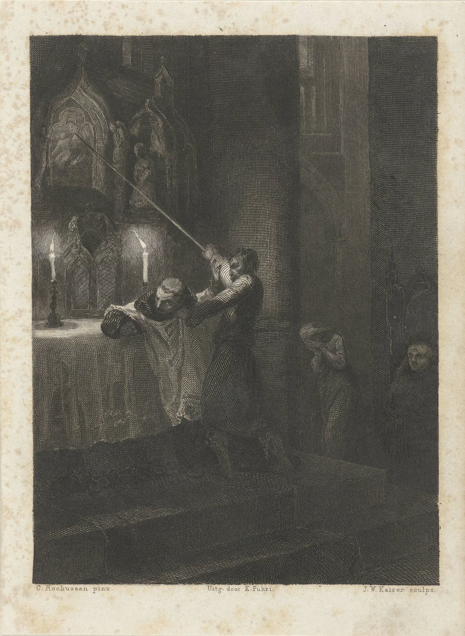 Destruição de um retábulo de Johann Wilhelm Kaiser (I)