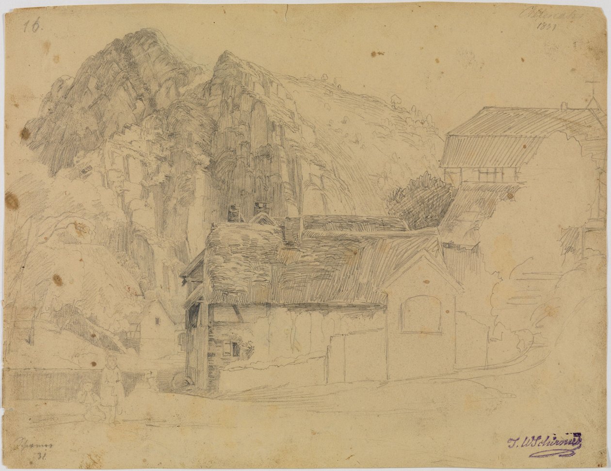 A Heislei perto de Altenahr de Johann Wilhelm Schirmer