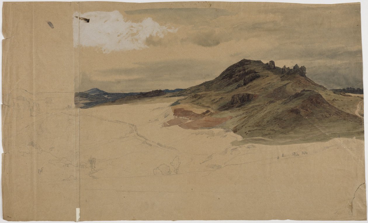 Paisagem do Eifel de Johann Wilhelm Schirmer