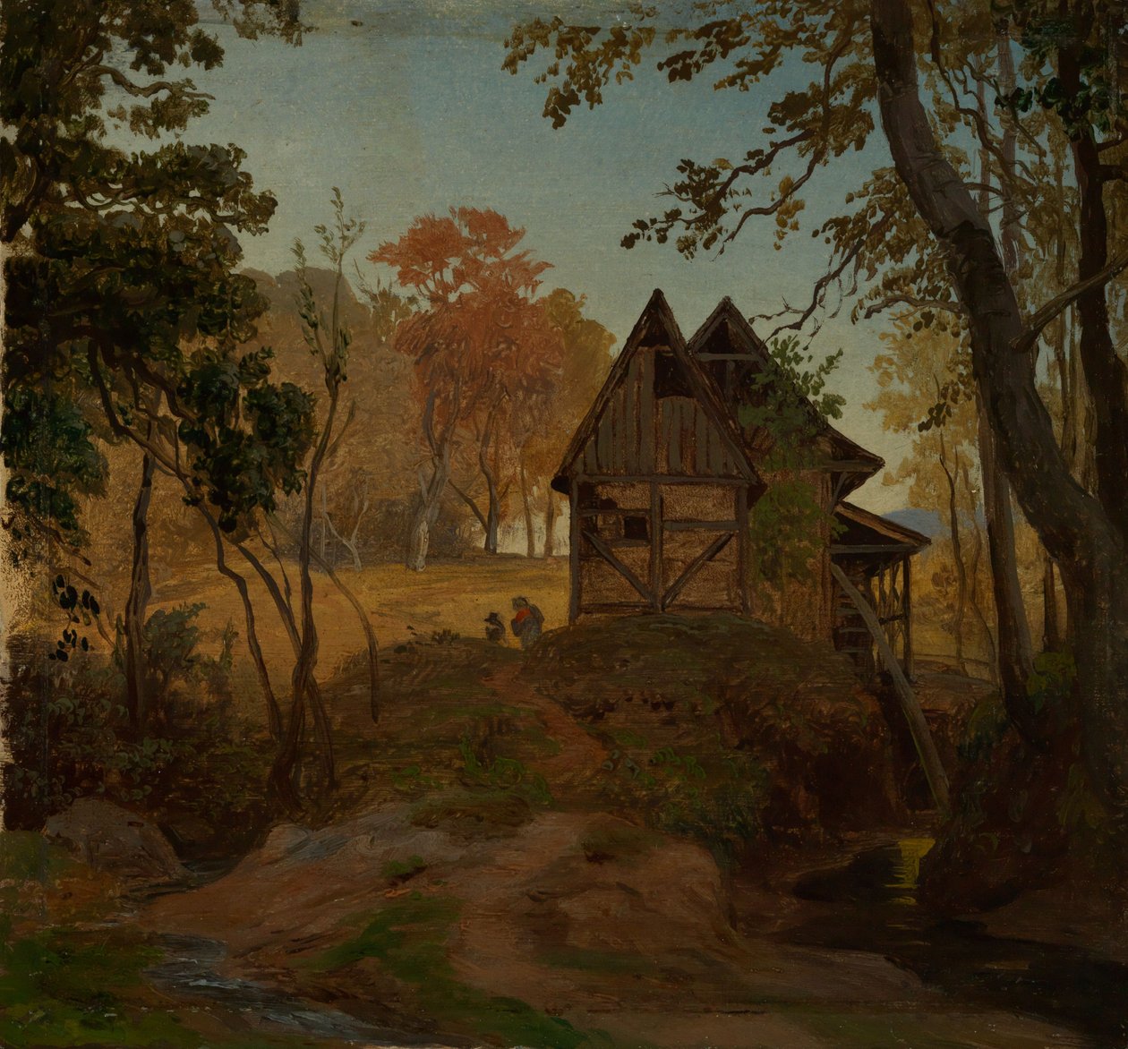 Moinho de água de Johann Wilhelm Schirmer