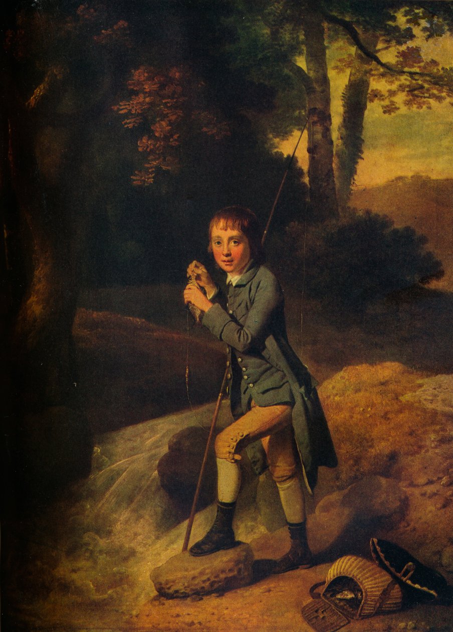 Mestre James Sayer, aos 13 anos de idade, século c18th, 1917 de Johan Joseph Zoffany