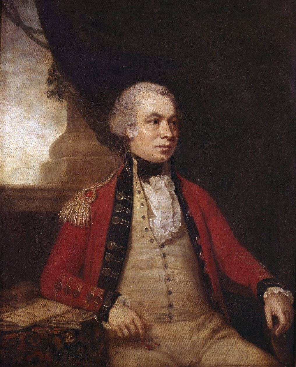 Tenente-General não identificado, 1770 cerca de de Johan Joseph Zoffany