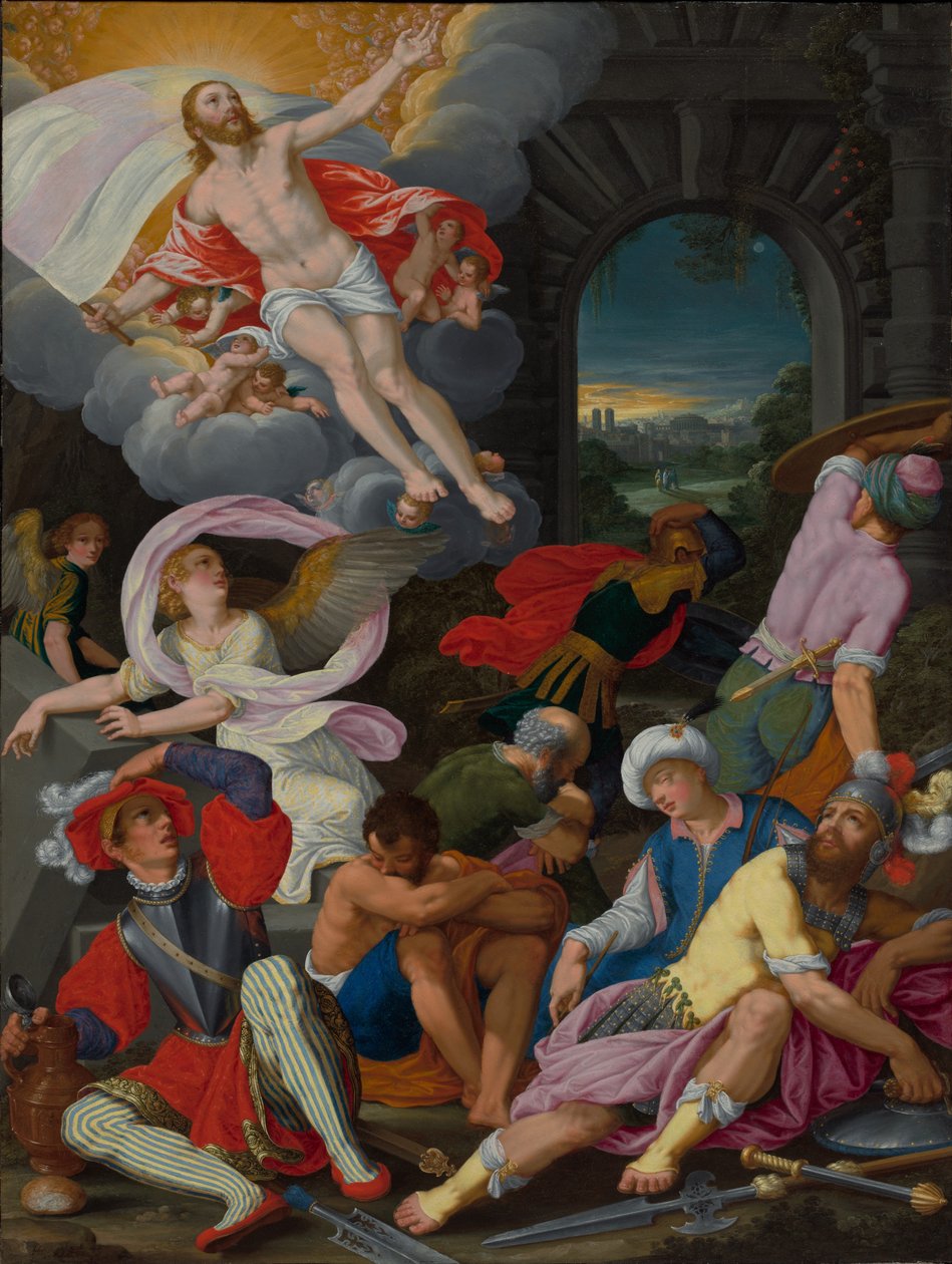 A ressurreição de Cristo de Johann or Hans Konig