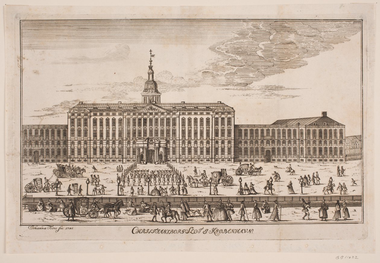 Castelo de Christiansborg de Johanna Fosie