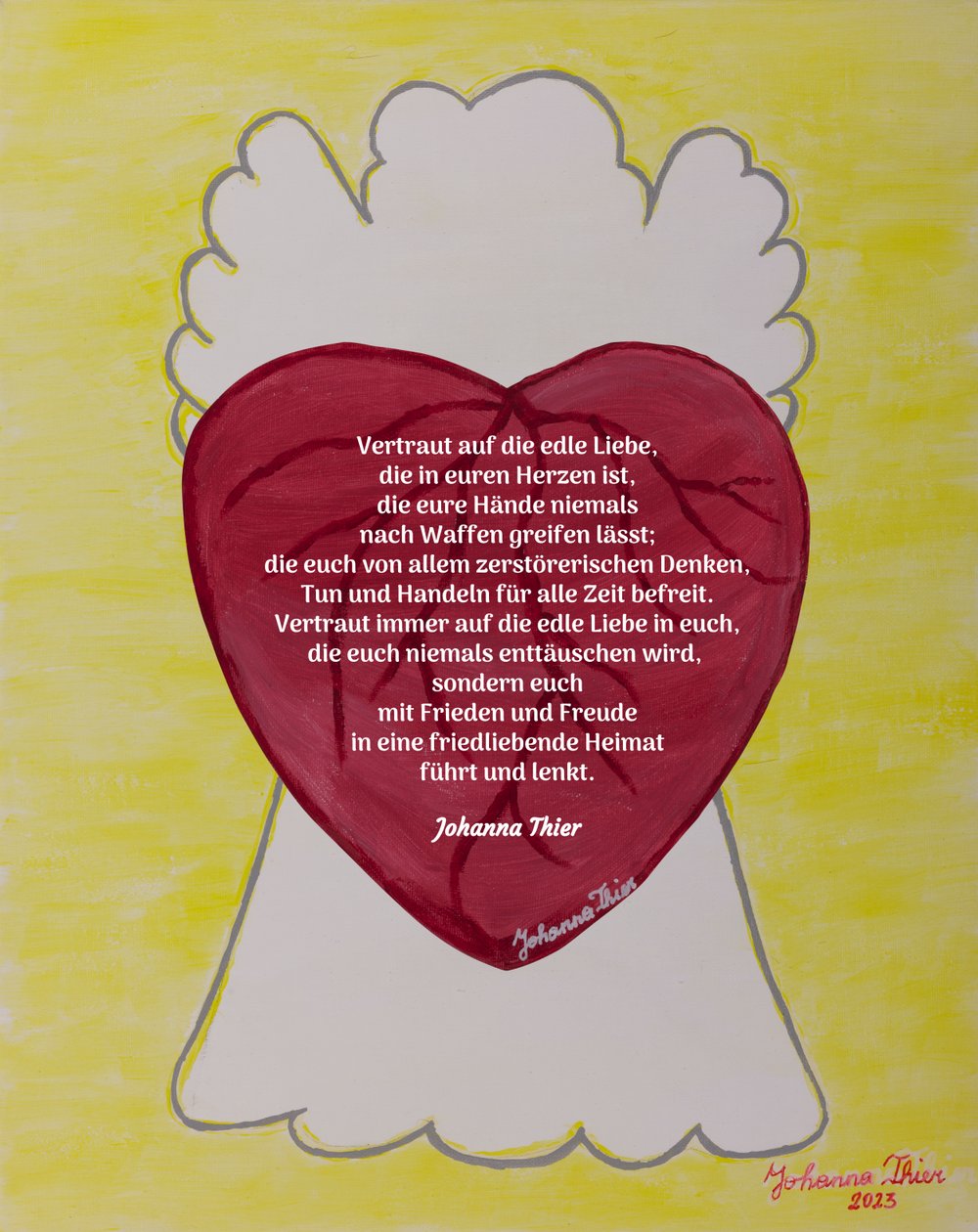 O Anjo da Paz de Johanna Thier