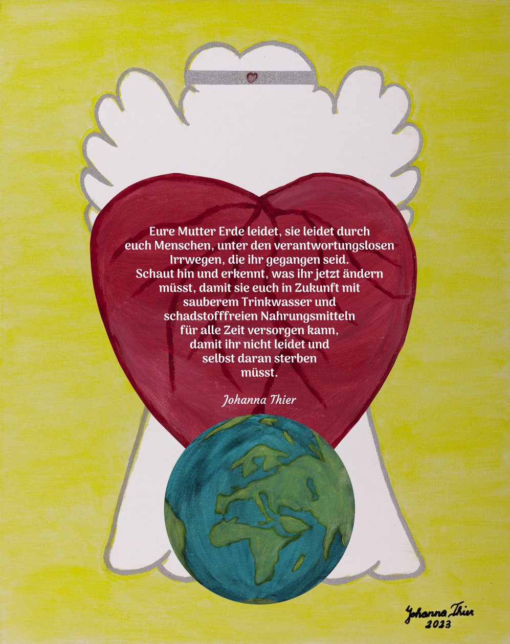 Anjo da Mãe Terra de Johanna Thier