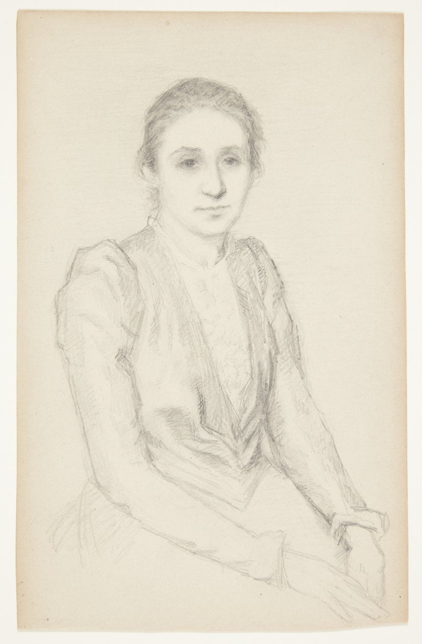 Retrato de Susette Holten de Johanne Krebs