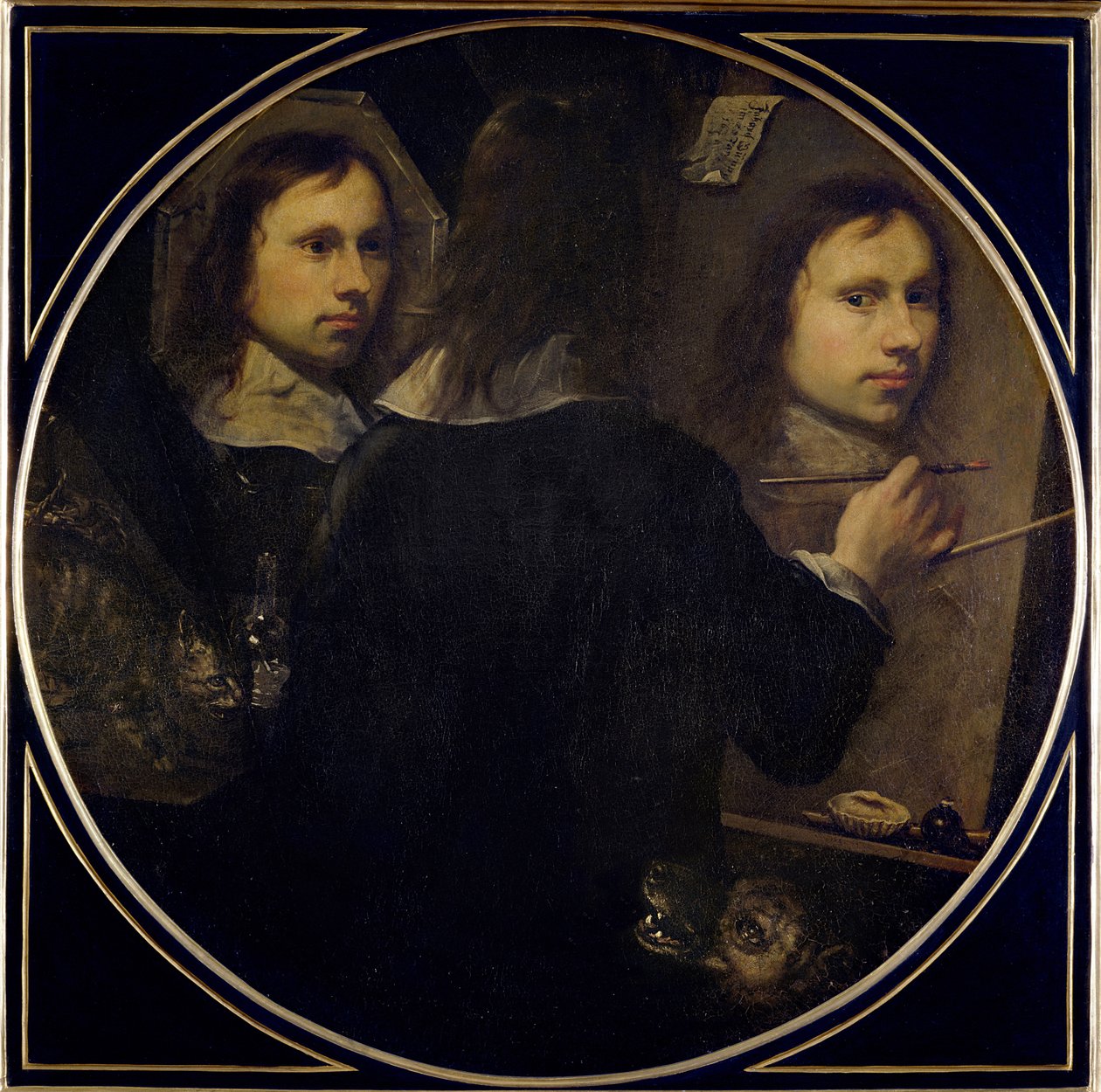 Auto-Retrato, 1646 de Johannes Gumpp