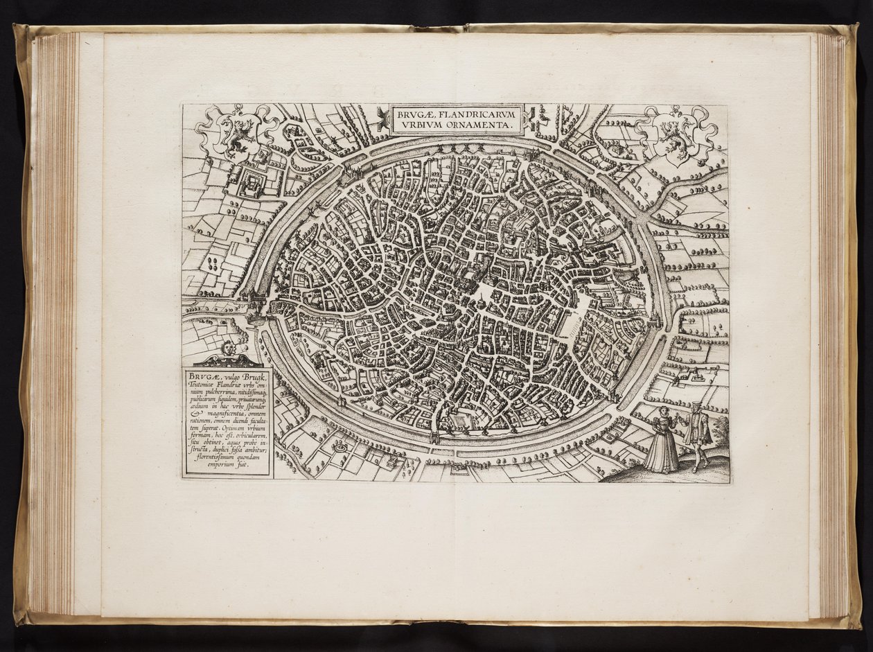 Livros da cidade do mundo por Johannes Janssonius 1657 de Johannes Janssonius Waasbergen