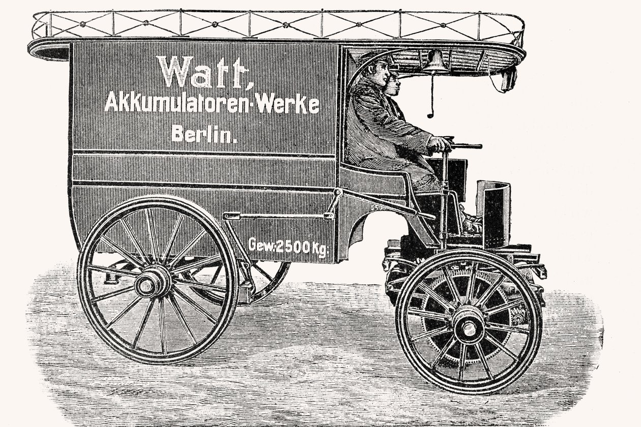 Carro de negócios de Berlim de Johannes Zacharias