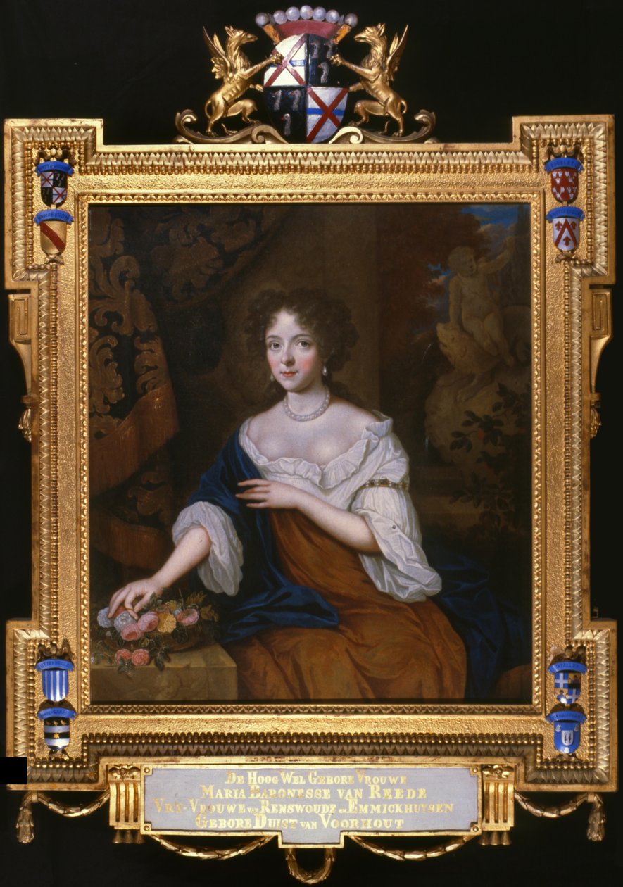 Retrato de Maria Duyst van Voorhout (1662-1754) de Johannes van Haensbergen  