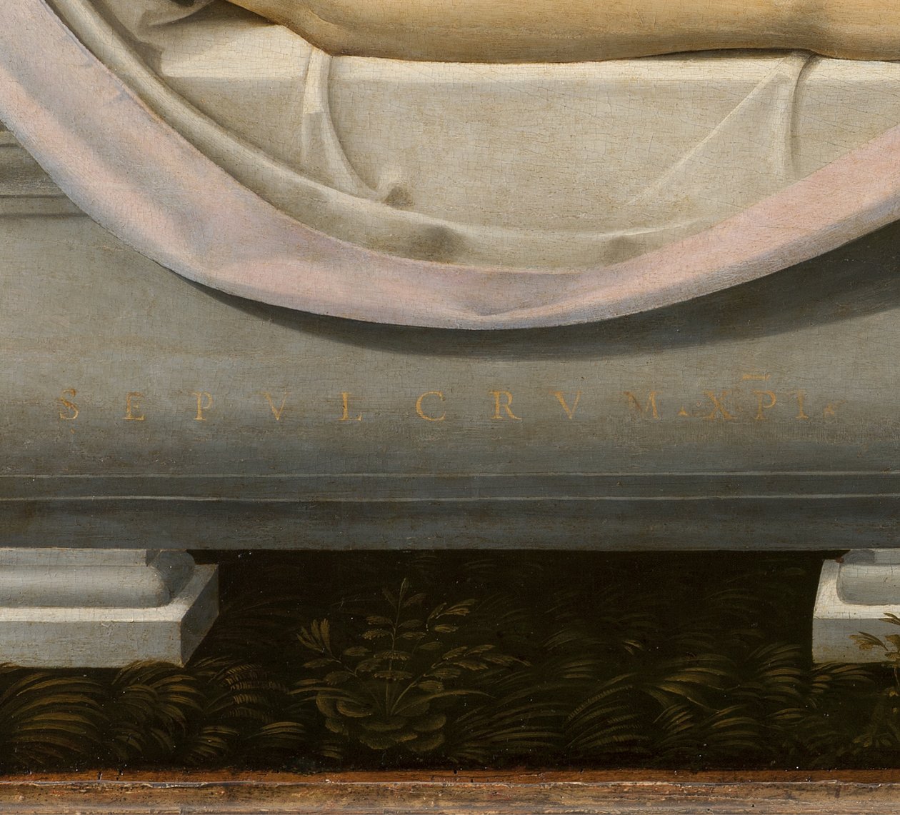 Lamentação, detalhe, c.1490-1510 de Johannes (fl.16th century) Hispanus
