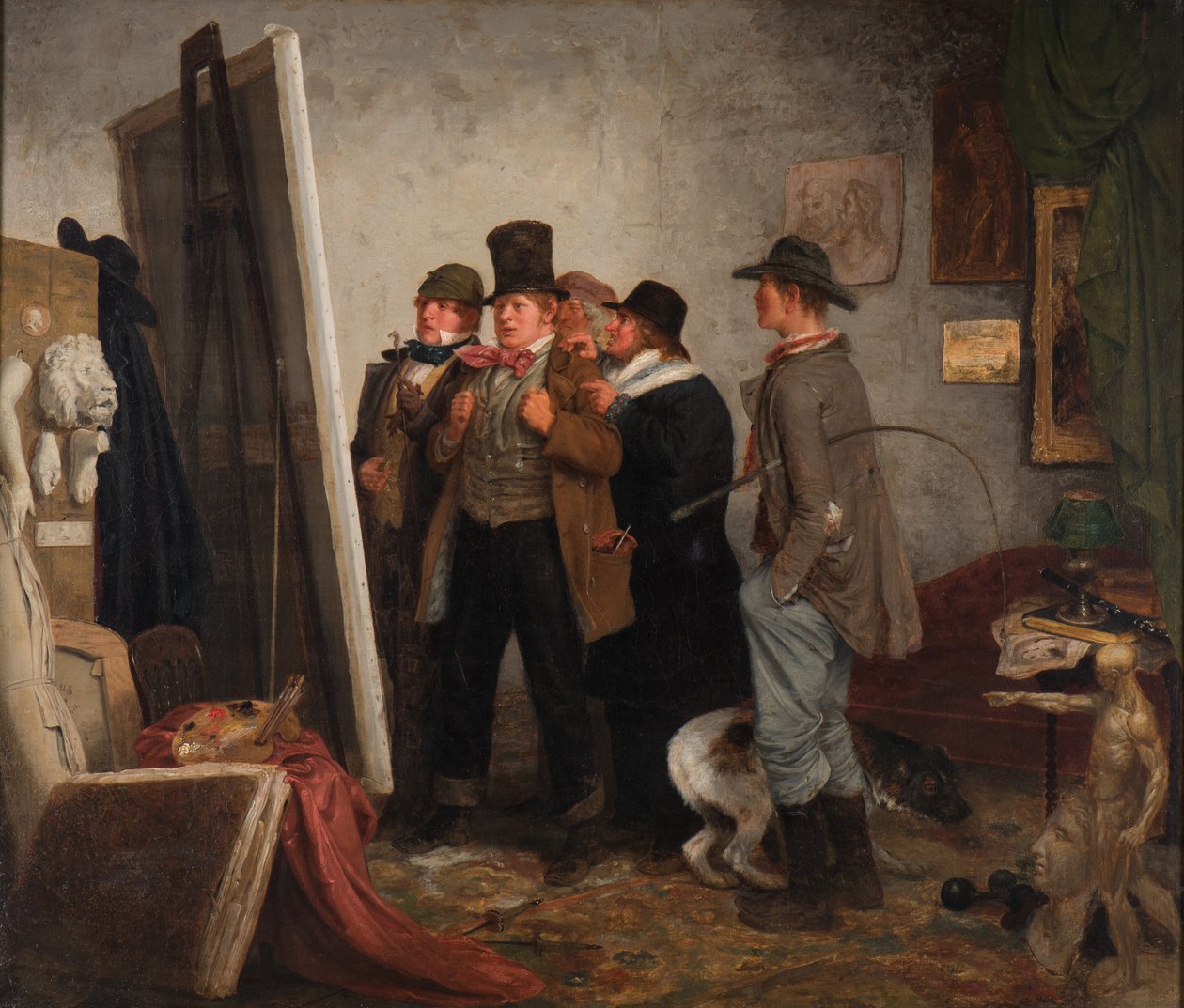 Conhecedores do País, 1855 de Johannes Adam Simon Oertel