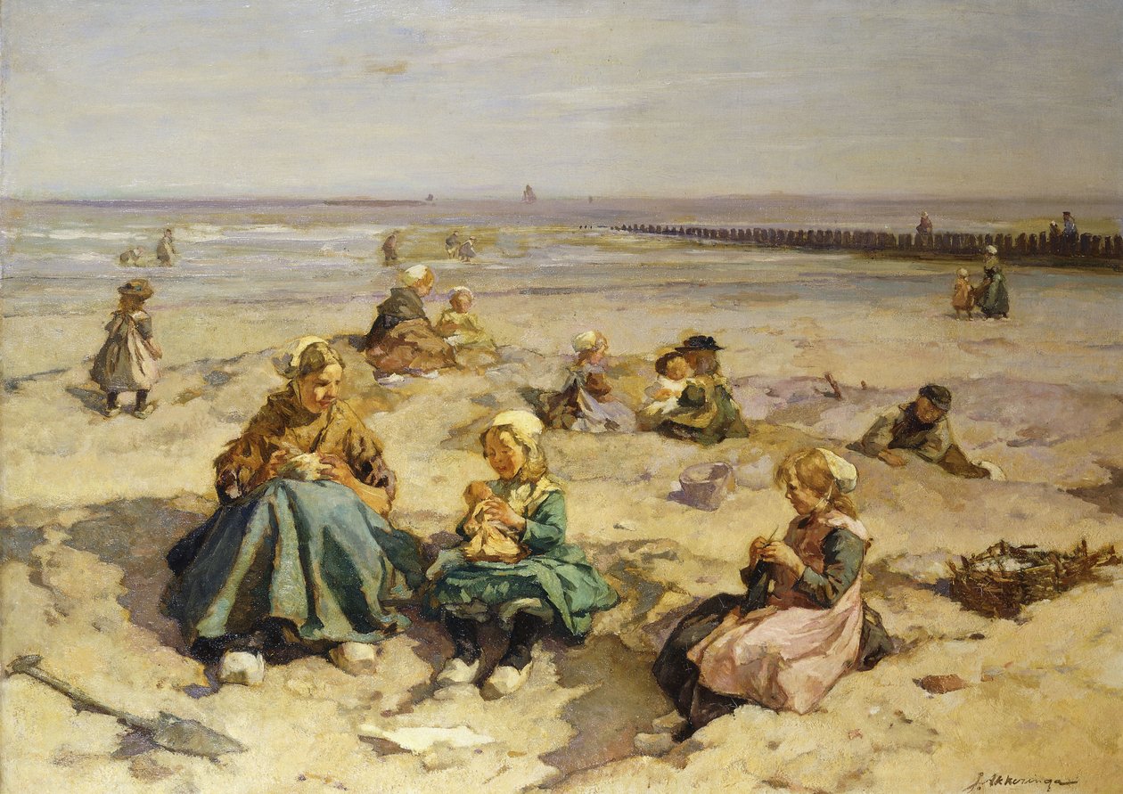 Um dia à beira-mar de Johannes Akkeringa