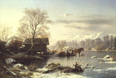 O Lago Congelado de Johannes Bartolomaus Duntze