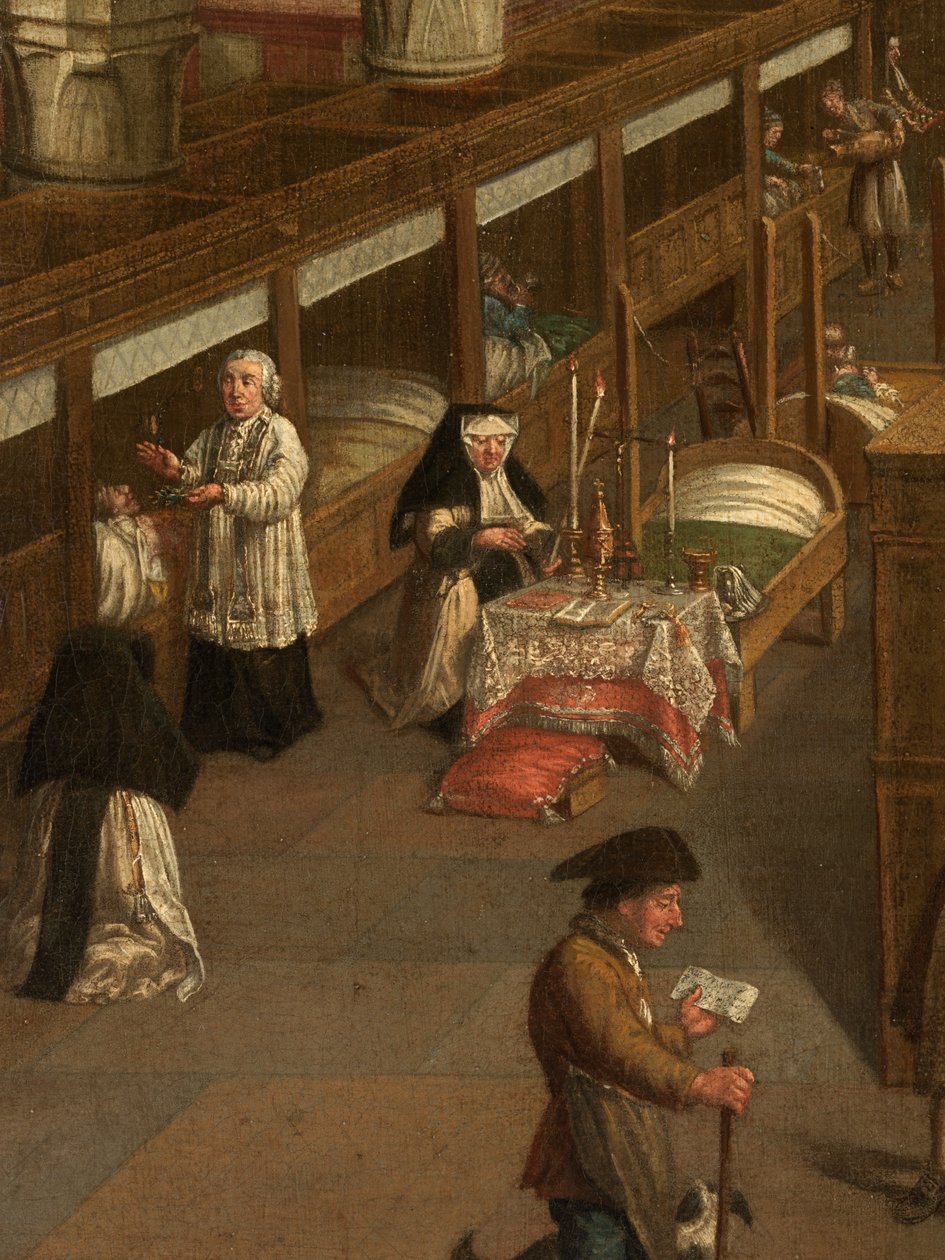 Detalhe de The Wards no Hospital Saint John