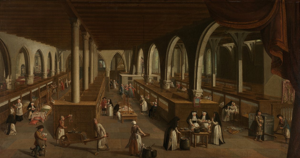 As enfermarias do Hospital de Saint John