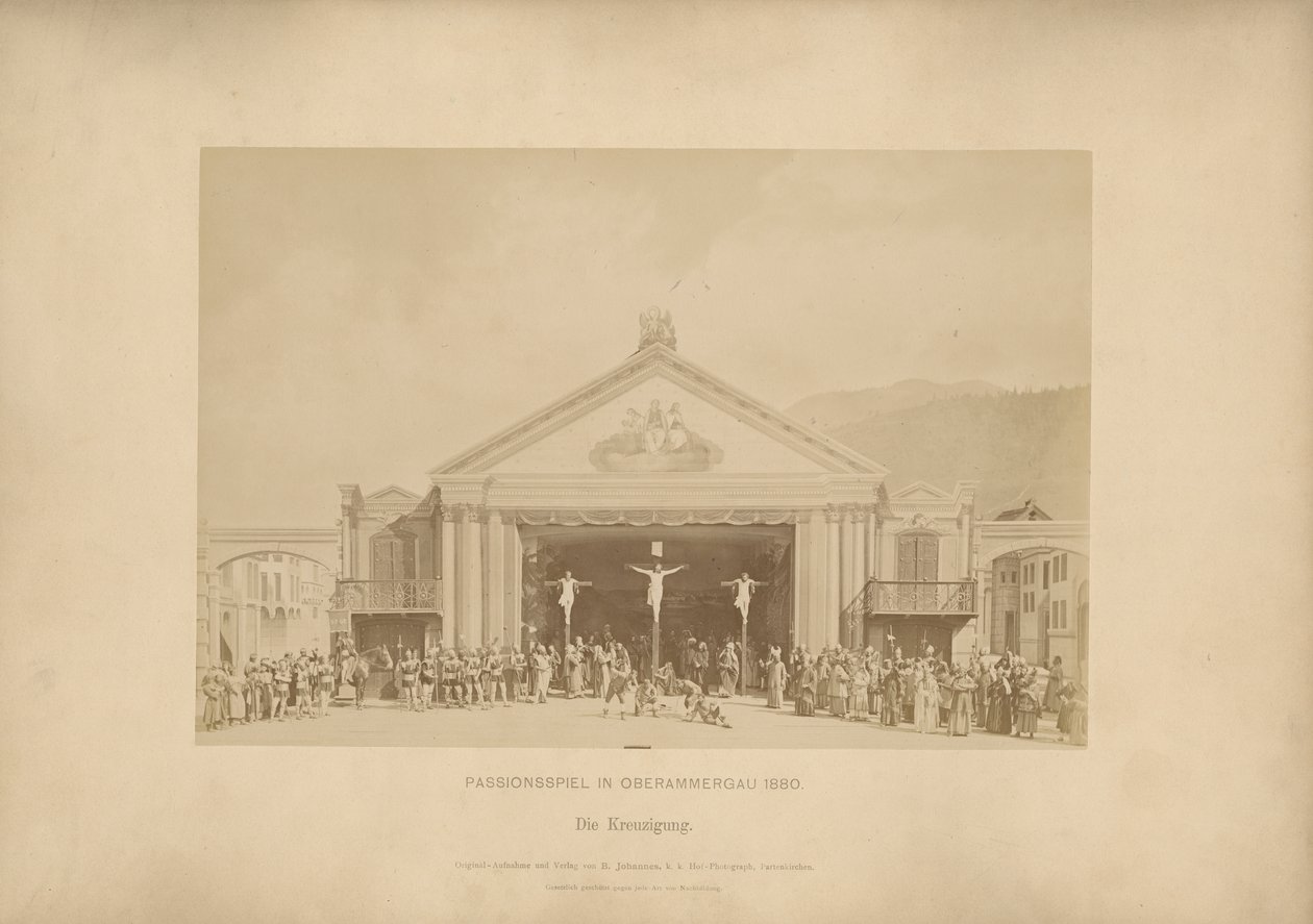 Paixão de Ober-Ammergau - A Crucificação de Johannes Bernhard