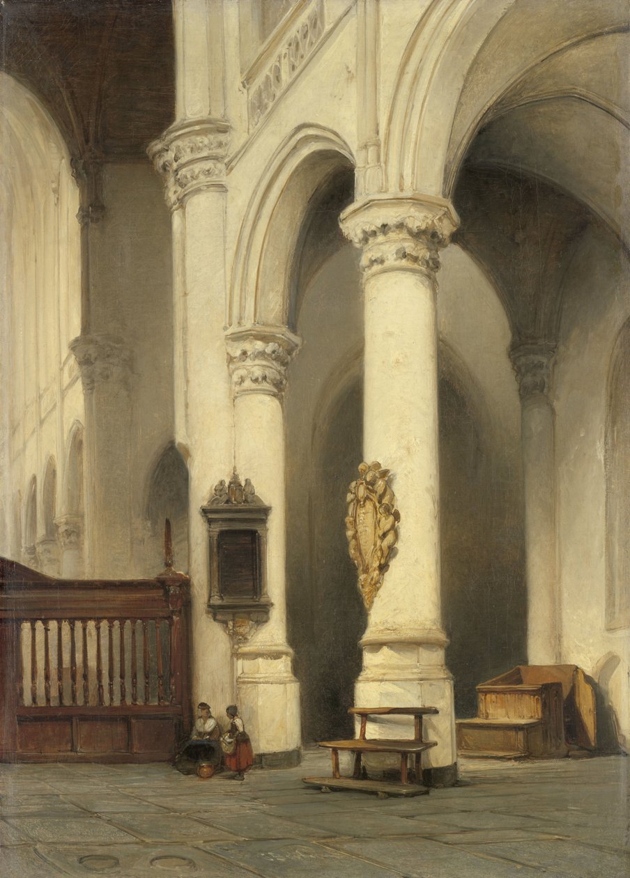 Interior da Igreja de Johannes Bosboom