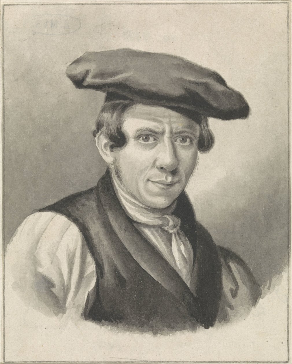 Auto-retrato de Johannes Boshamer de Johannes Boshamer