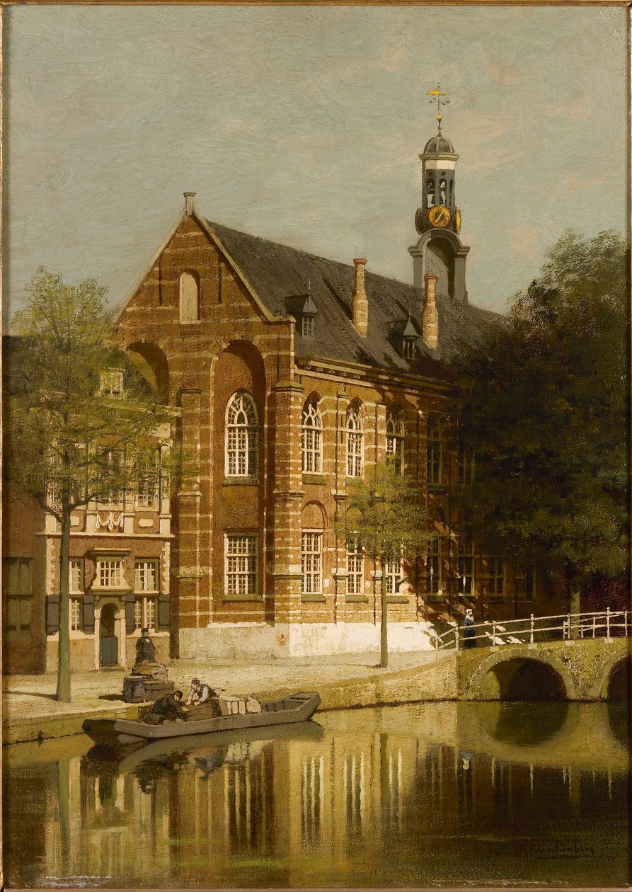 Vista de Leiden. de Johannes Christiaan Karel Klinkenberg
