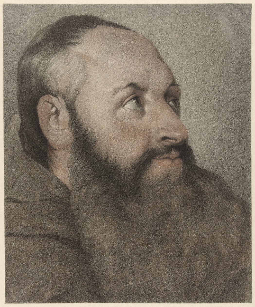 Monk, à direita, olhando para cima de Johannes Cornelis Mertens