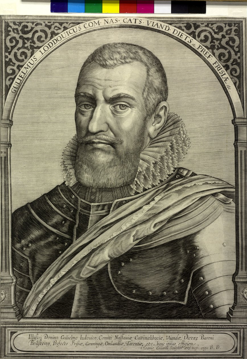 Conde de Nassau-Dillenburg William Ludwig de Johannes Eillarts