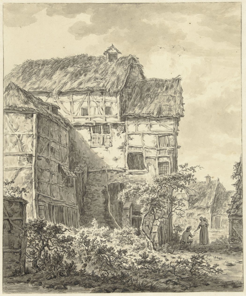 Huis te Mettmann, acima de Düsseldorf de Johannes Elffers