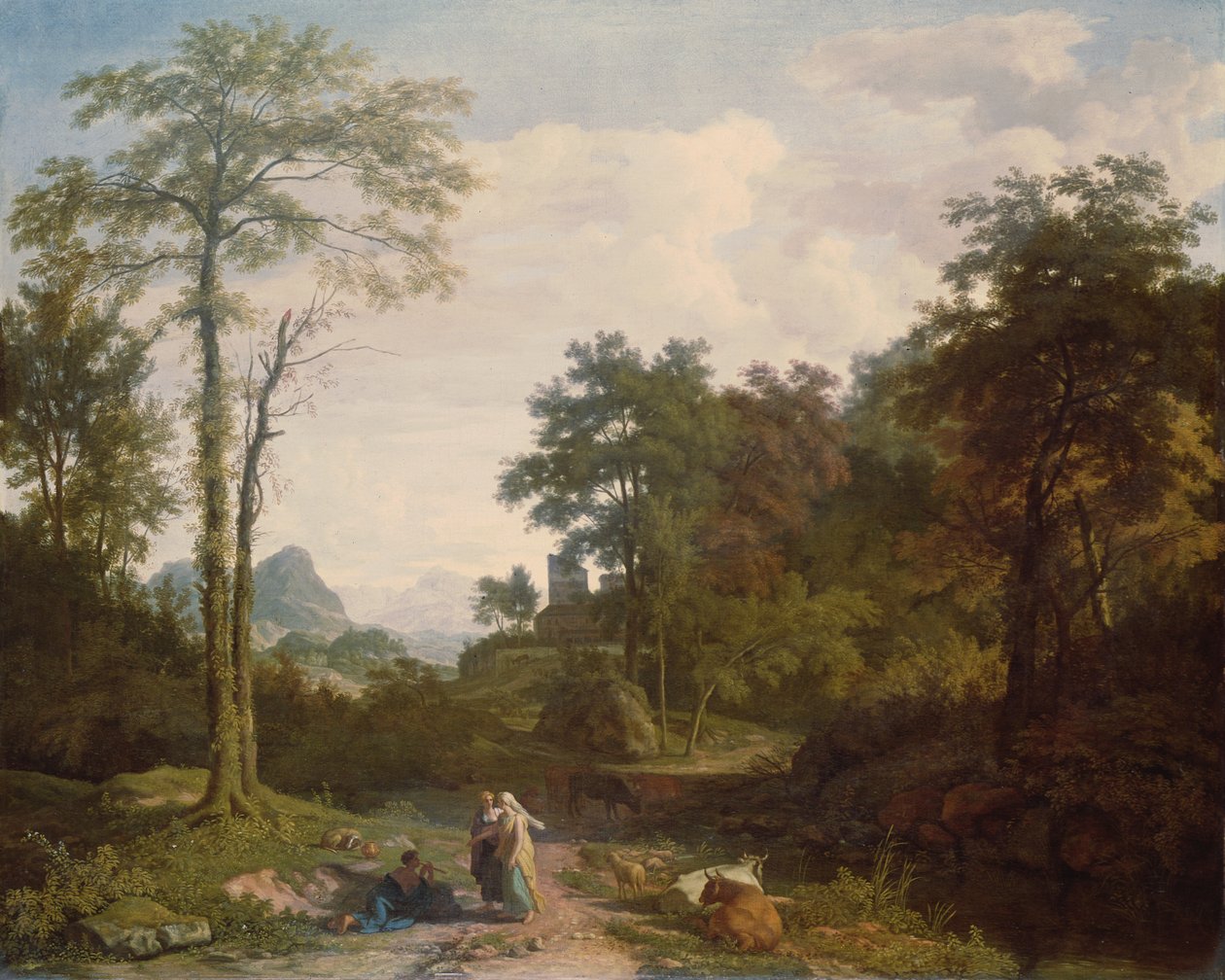 Paisagem árcade de Johannes Glauber