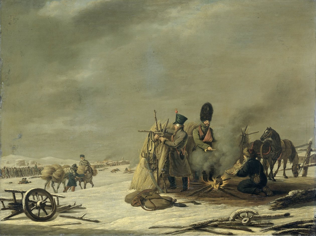 Bivouac em Molodechno, 3-4 de Dezembro de 1812: um episódio do Retiro de Napoleão da Rússia de Johannes Hari (I)