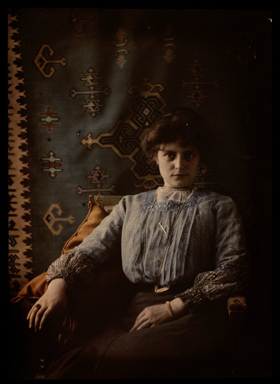 mulher sentada de Johannes Hendrikus Antonius Maria Lutz