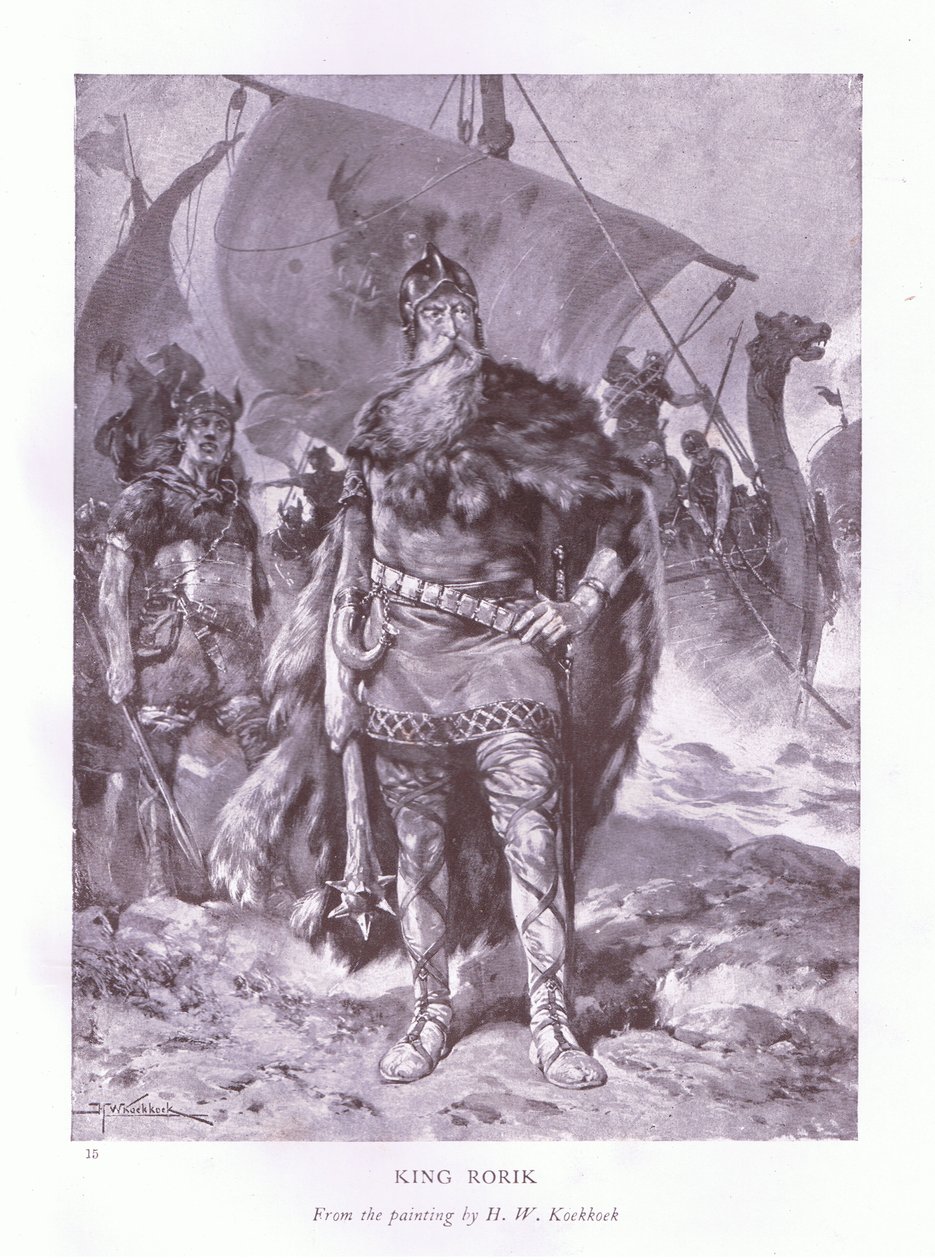 Rei Rorik, década de 1920 de Johannes Hermann Barend Koekkoek