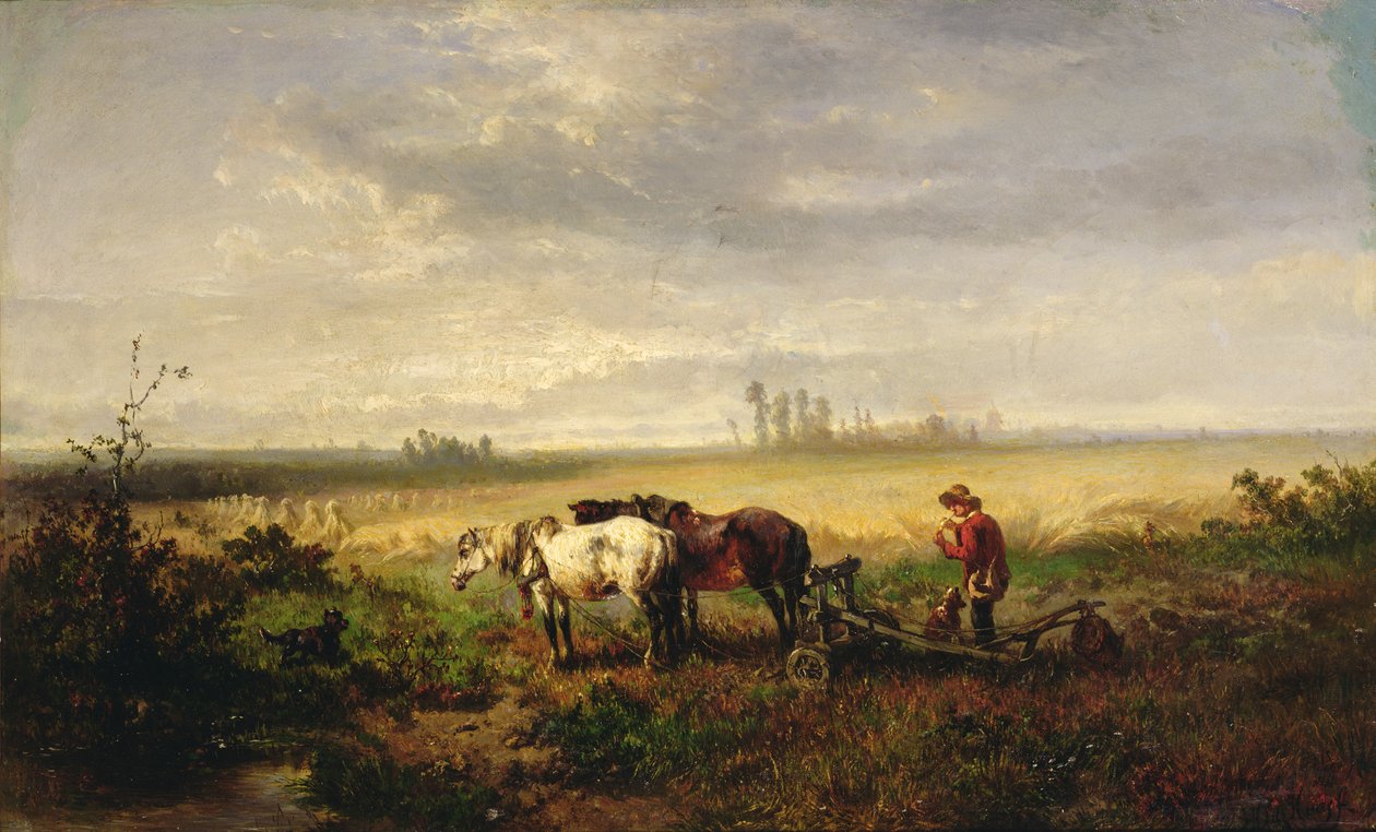 Em repouso de Johannes Hubertus Leonardus de Haas
