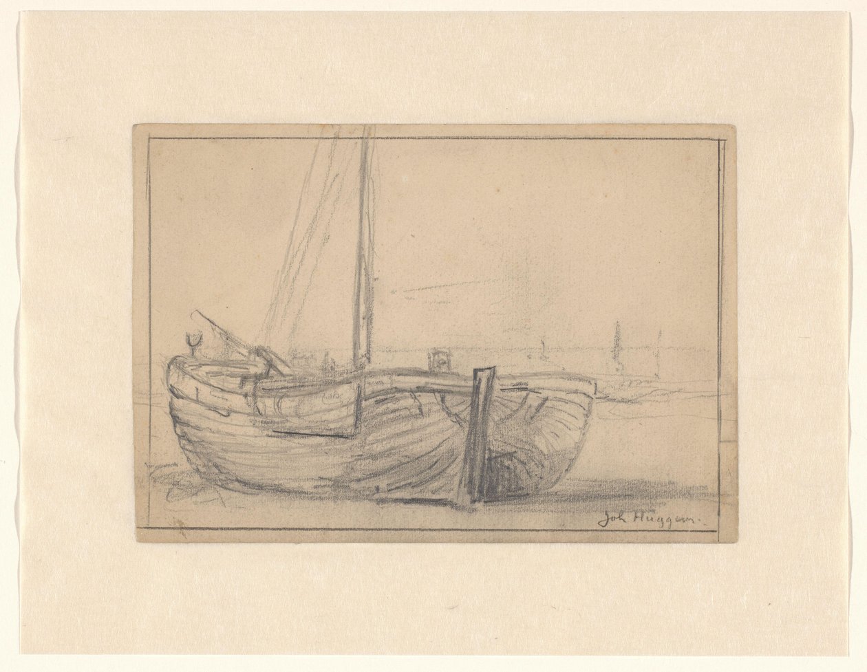 Bomchuit na praia de Johannes Huygens (signed by artist)