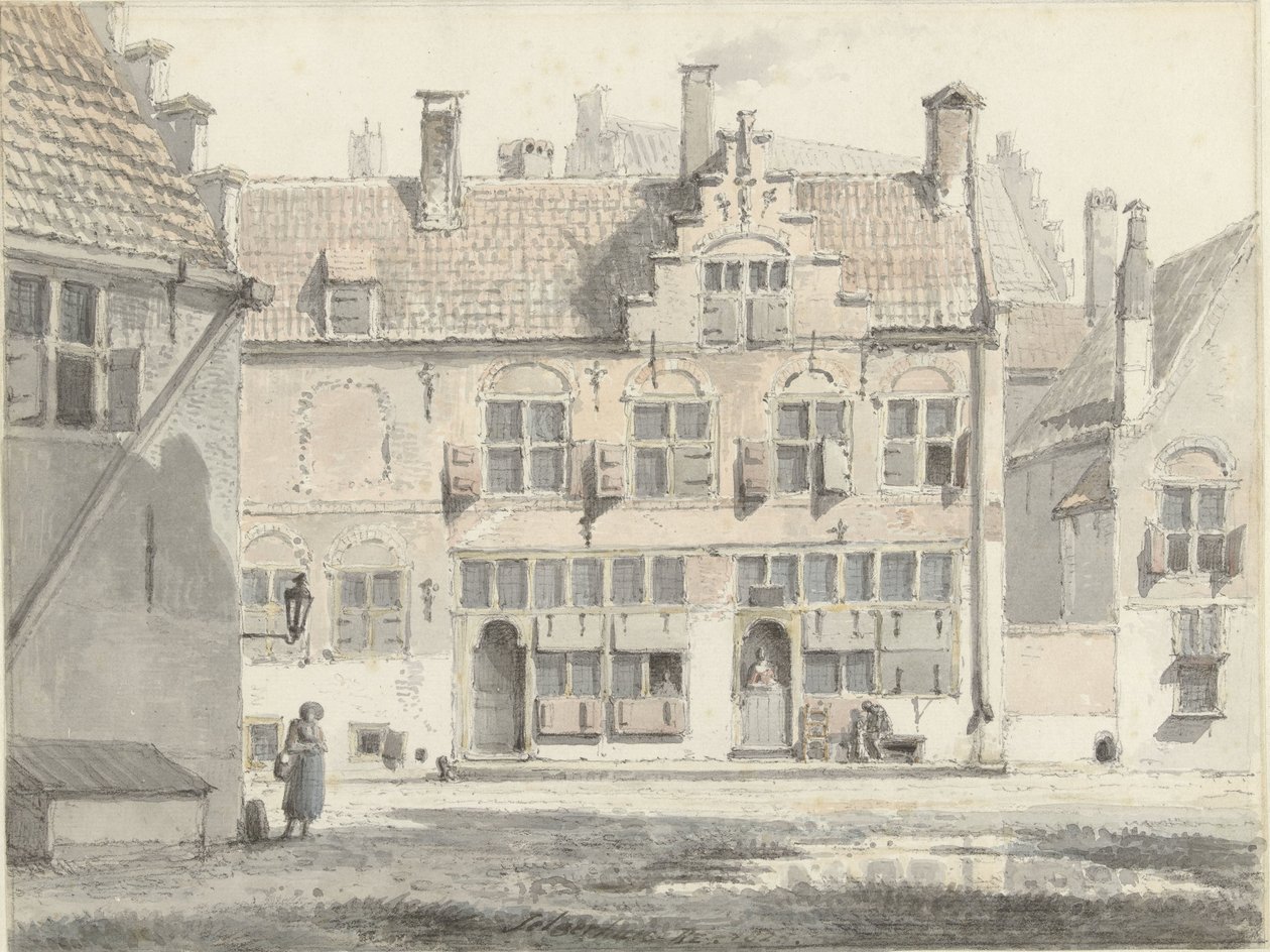 Casas em Amersfoort de Johannes Jelgerhuis