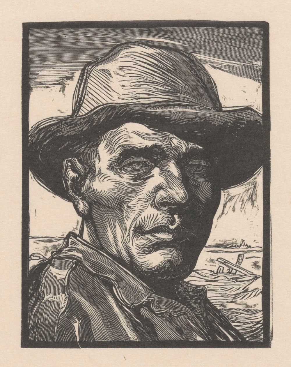Retrato de um homem desconhecido de Johannes Josephus Aarts (signed by artist)