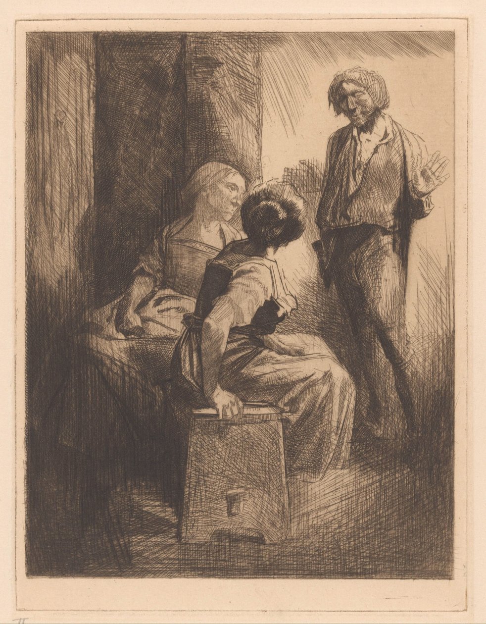 Três figuras de conversação de Johannes Josephus Aarts