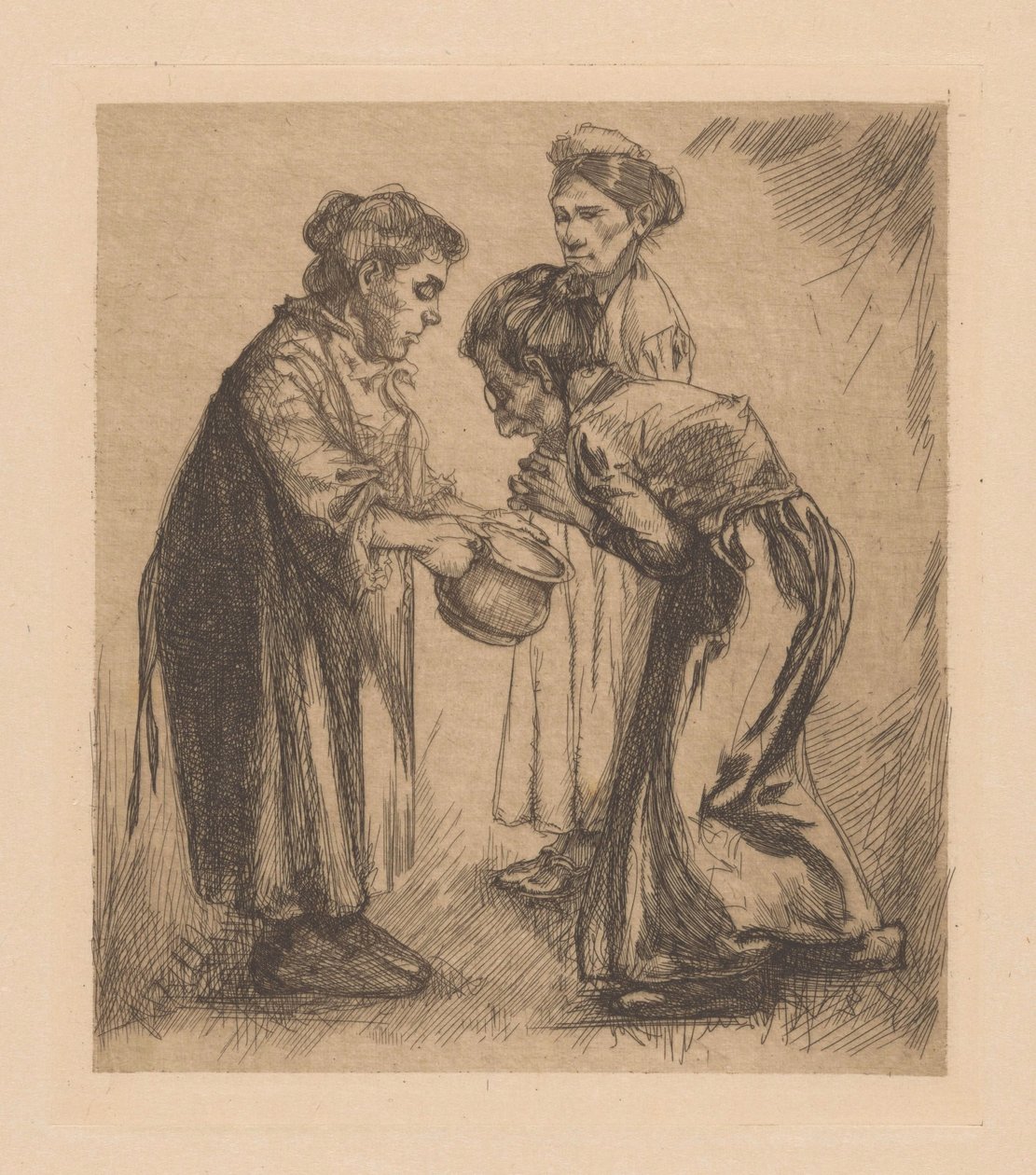 Três mulheres com marijuana de Johannes Josephus Aarts