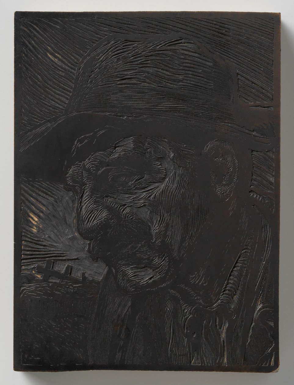 Cabeça masculina para a esquerda de Johannes Josephus Aarts