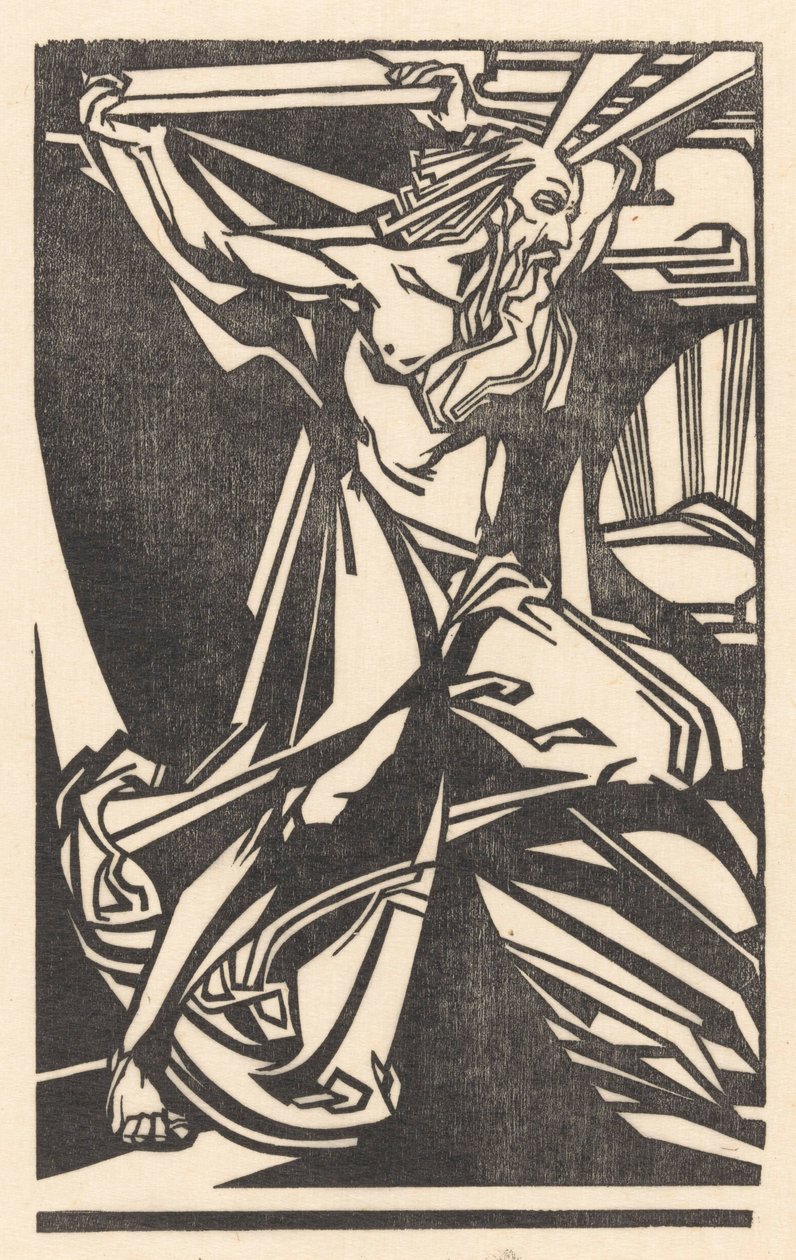 Moisés com as tábuas da lei de Johannes Josephus Aarts